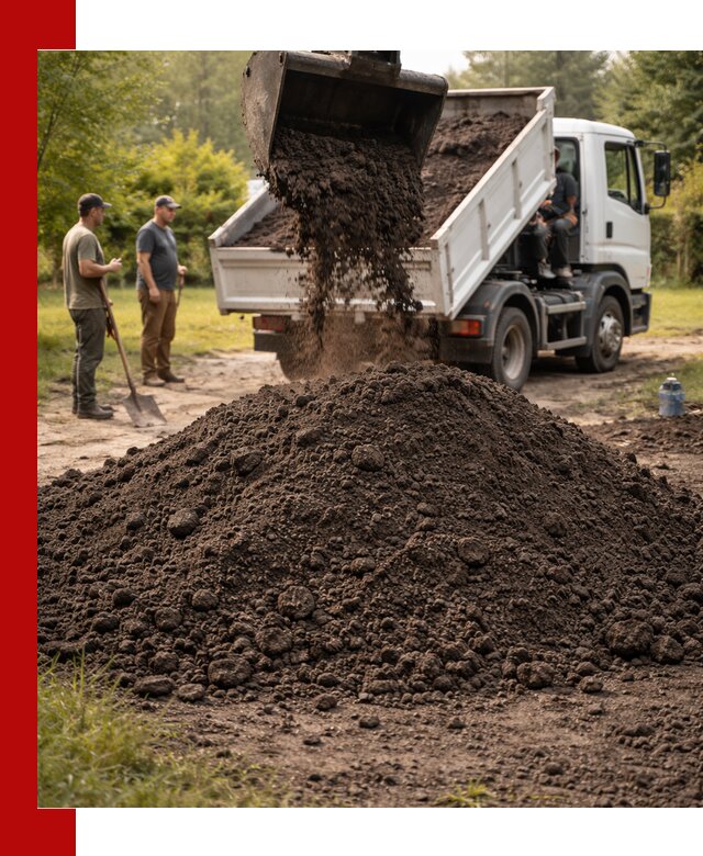 Доставка и продажа чернозема в Краснокамске оптом и в розницу