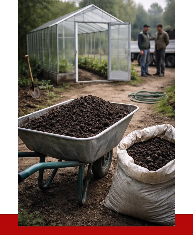 Чернозем для теплицы в Краснокамске с доставкой от 1521 р. | ПРОНЕРУДКнм