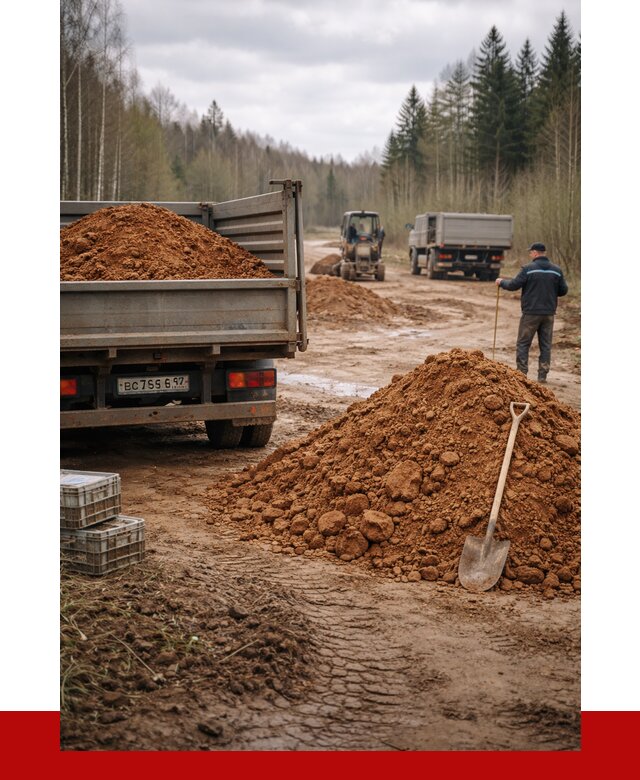 Глина и суглинки в Краснокамске от 4562 р. за куб | ПРОНЕРУДКнм