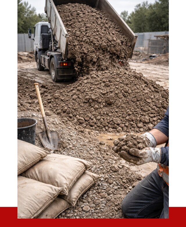 Купить глина для засыпки в Краснокамске от 1216 р. за куб | ПРОНЕРУДКнм