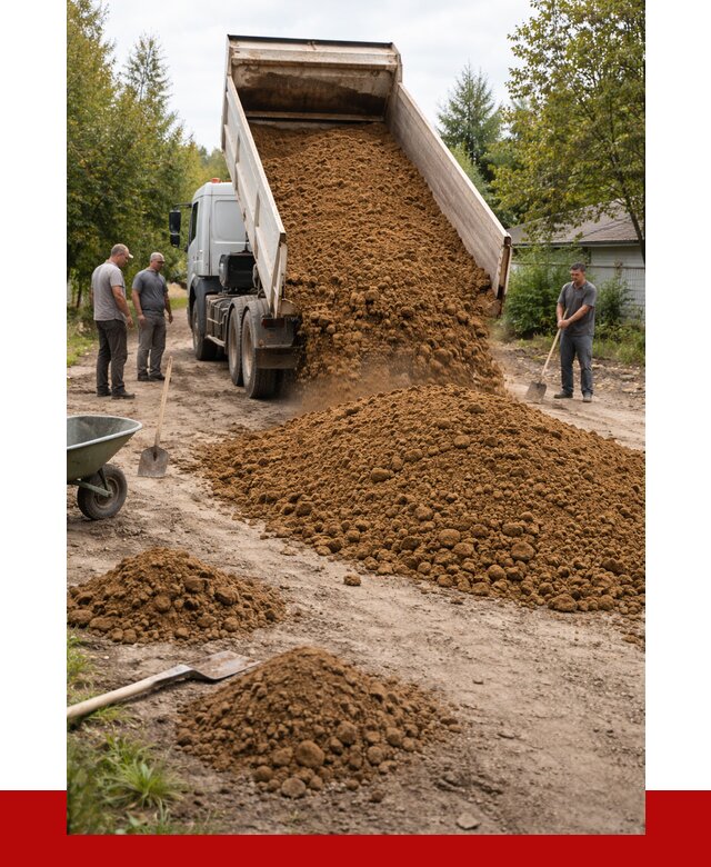 Купить суглинок с доставкой в Краснокамске от 2534 р. за куб | ПРОНЕРУДКнм