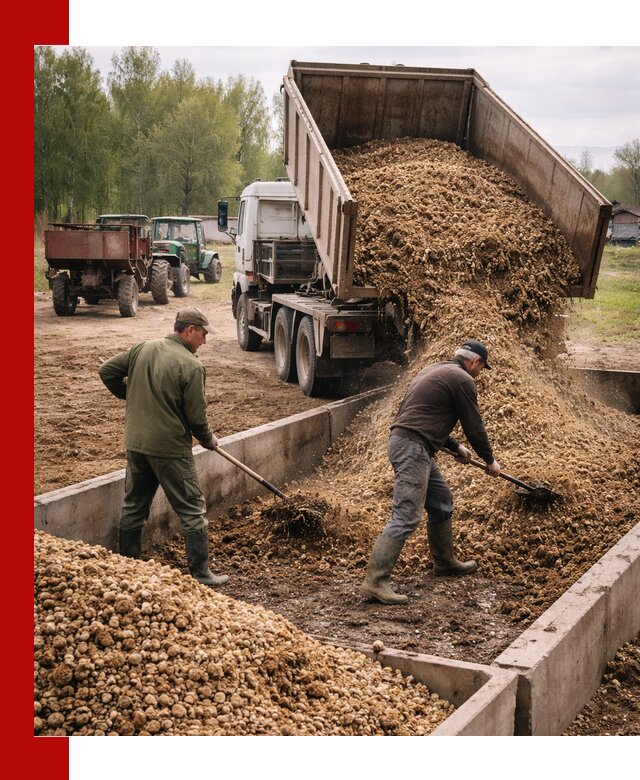 Куриный помет с доставкой в Краснокамске оптом и в розницу