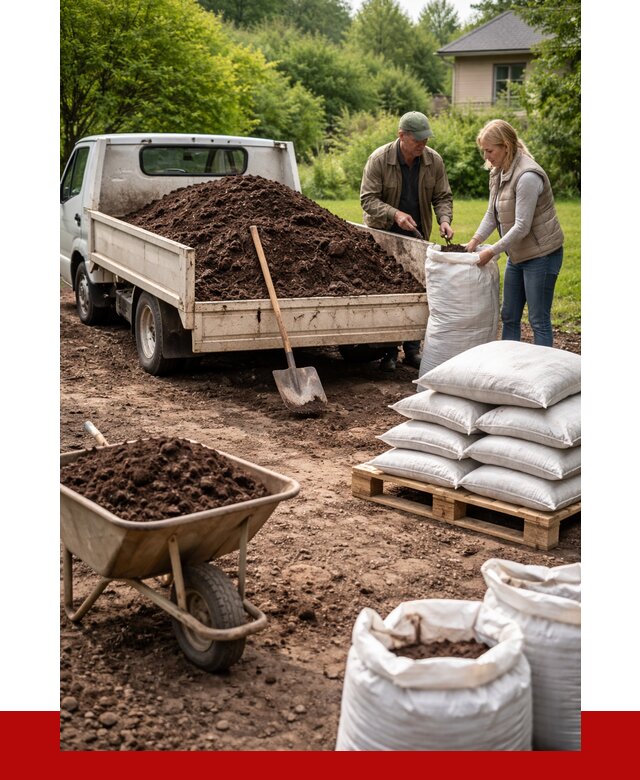 Перегной в мешках с доставкой в Краснокамске от 2230 р. | ПРОНЕРУДКнм