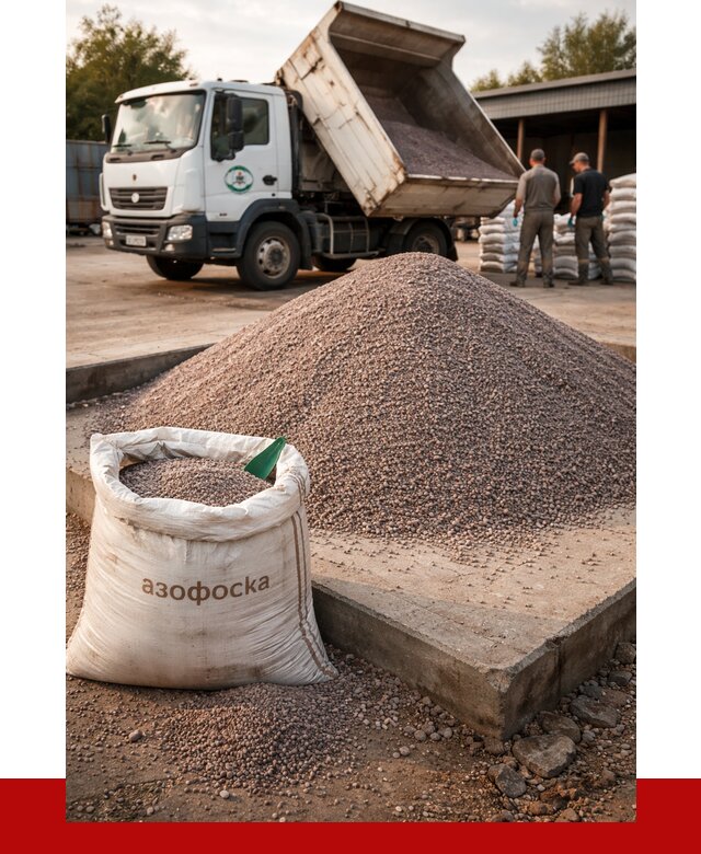 Купить азофоска в Краснокамске с доставкой от 1216 р. за куб | ПРОНЕРУДКнм