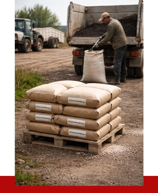 Купить нитроаммофоска в Краснокамске от 4258 р. за куб | ПРОНЕРУДКнм