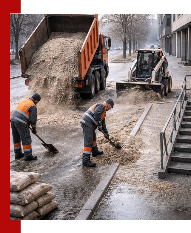 Поставка противогололедных материалов в Краснокамске