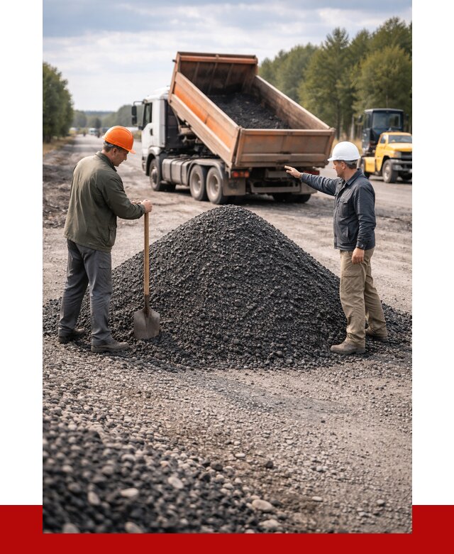 Купить асфальтовую крошку для дорог в Краснокамске от 4258 р. | ПРОНЕРУДКнм