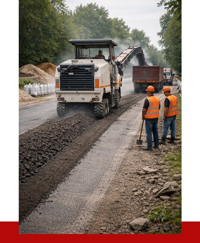 Фрезерованный асфальт в Краснокамске от 2230 р./куб. | ПРОНЕРУДКнм