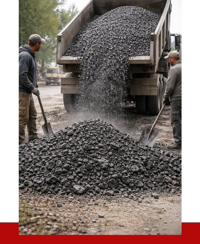 Дробленый асфальт в Краснокамске от 2838 р. с доставкой | ПРОНЕРУДКнм