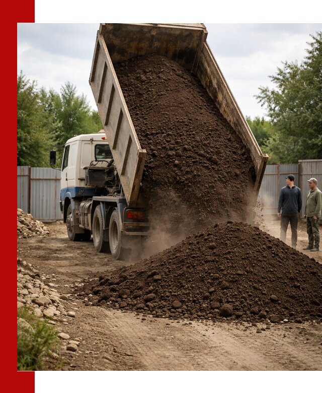 Доставка самосвалом 10 кубов в Краснокамске быстро и надёжно