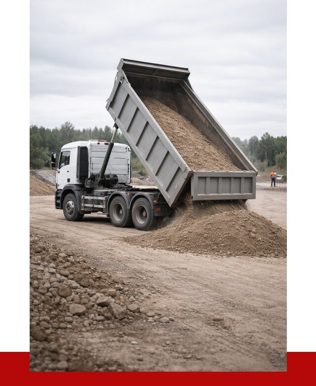 Доставка самосвалом 15 кубов в Краснокамске от 6589 руб. | ПРОНЕРУДКнм