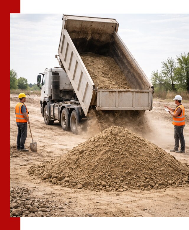 Доставка самосвалом 15 кубов в Краснокамске за город и по городу