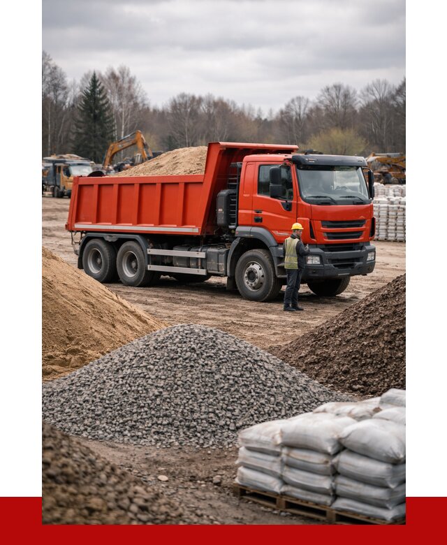 Доставка самосвалом 25 кубов в Краснокамске от 7603 р. | ПРОНЕРУДКнм