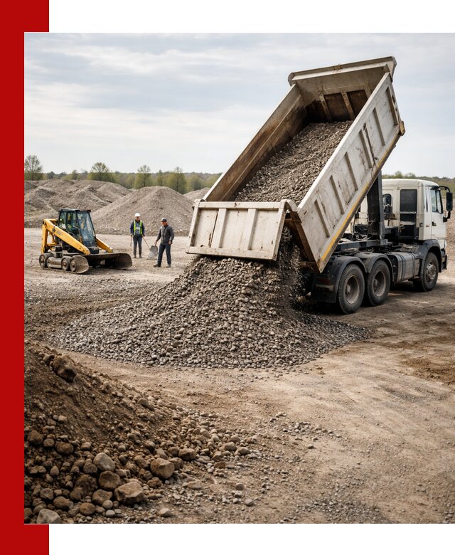 Доставка самосвалом 25 м³ в Краснокамске быстро и надежно