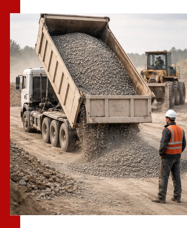 Доставка самосвалом 40 кубов цемента и сыпучих в Краснокамске