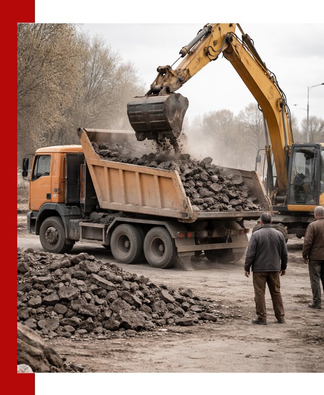 Вывоз асфальта и асфальтового покрытия в Краснокамске