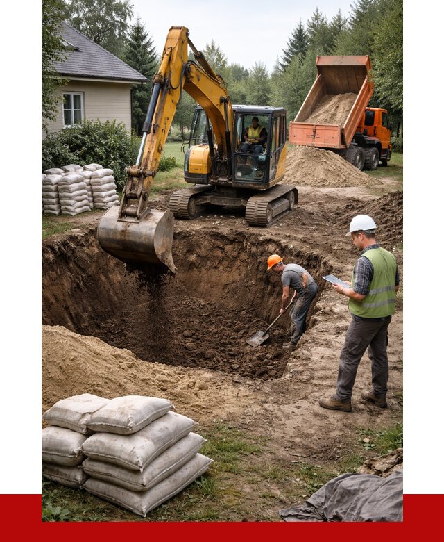 Рытье котлована в Краснокамске быстро от 4562 р. ПРОНЕРУДКнм