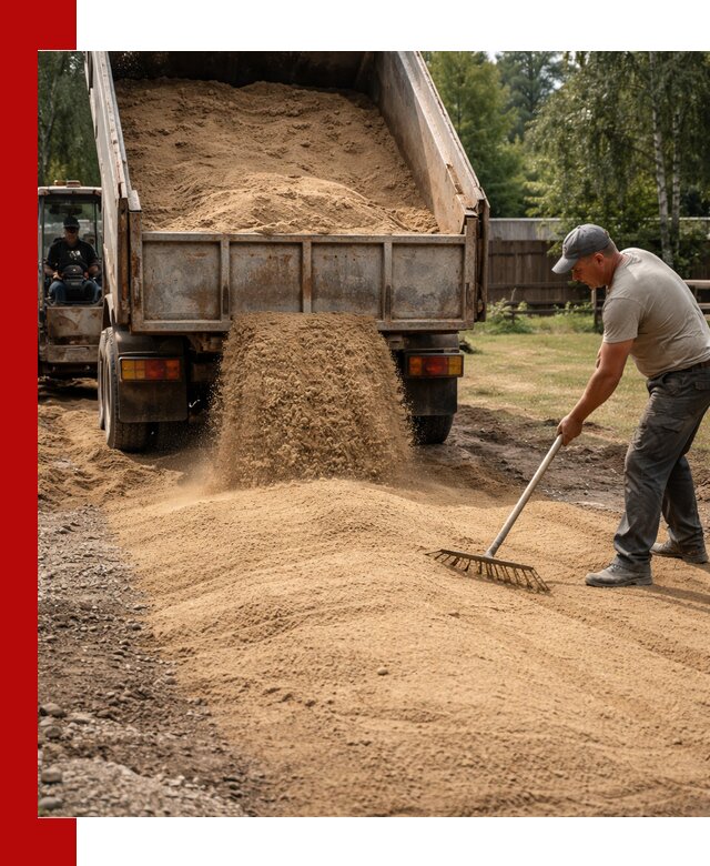 Отсыпка участка песком в Краснокамске быстро и качественно
