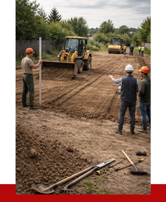 Планировка участка грунтом в Краснокамске от 4562 р ПРОНЕРУДКнм